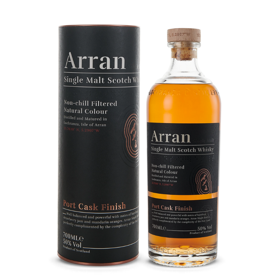 ARRAN SINGLE MALT  PORT CASK FINISH (70cl)