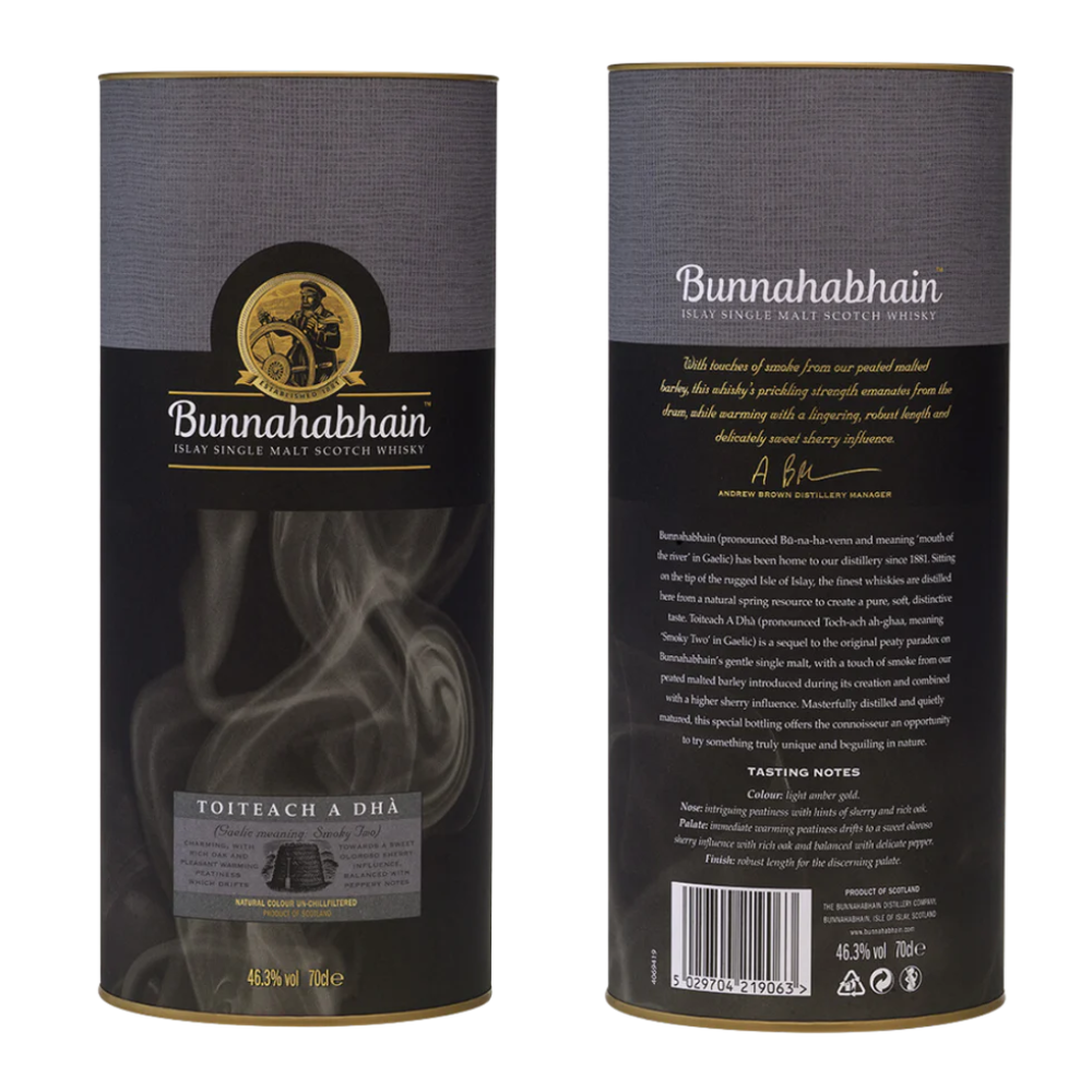 BUNNAHABHAIN TOITEACH A DHA' (70cl)