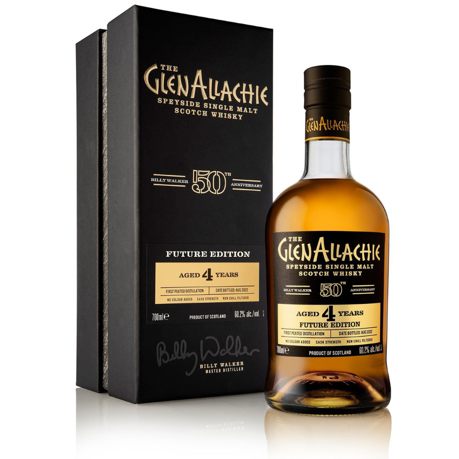 GLENALLACHIE 50TH ANNIVERSARY 4 YEARS OLD – FUTURE EDITION (70cl)
