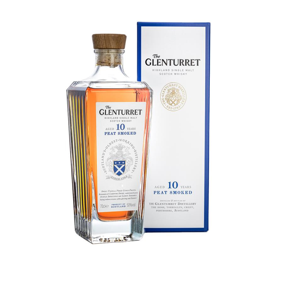 GLENTURRET 10 YO PEATED SMOKED (70cl)