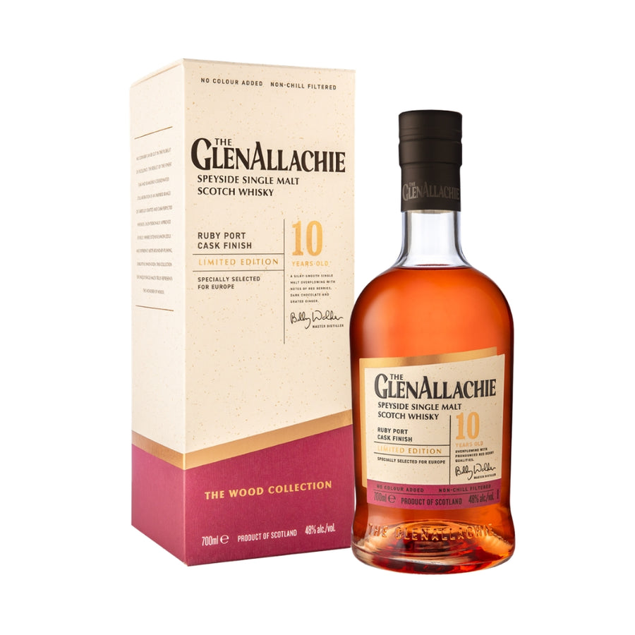 GLENALLACHIE 10Y RUBY PORT CASK FINISH LIMITED EDITION (70cl)