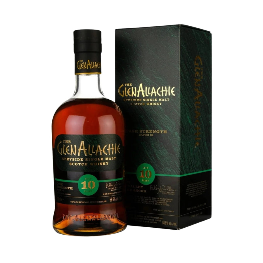 GLENALLACHIE - 10 Y.O. - Cask Strength - Batch 10 (70cl)