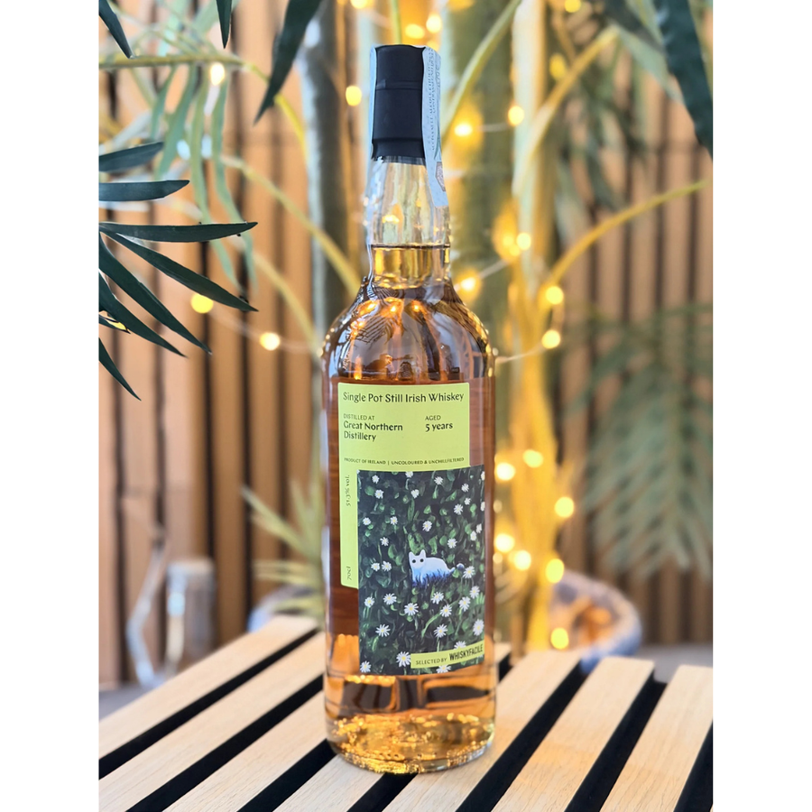 GREAT NORTHERN DISTILLERY 5 Y.O. THE BLACK CAT SERIES (70cl)